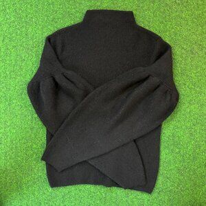 NAADAM Black 100% Cashmere Turtleneck Sweater with Full Sleeves Size XS